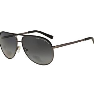 ARMANI EXCHANGE AX2002 6006T3 Gunmetal Bk Grey Polarized Unisex Sunglasses
